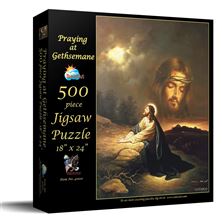 PRAYING AT GETHSEMANE - 500 PIECE JIGSAW PUZZLE